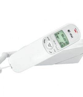 AT&T TR1909W Corded Trimline Phone with Caller ID (White)
