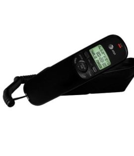 AT&T TR1909B Corded Trimline Phone with Caller ID (Black)