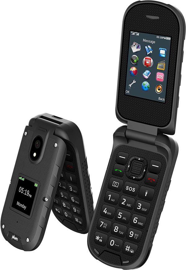 Plum Ram Plus (4G VoLTE) Rugged Water Proof Flip Phone - Image 2