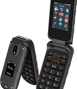 Plum Ram Plus (4G VoLTE) Rugged Water Proof Flip Phone