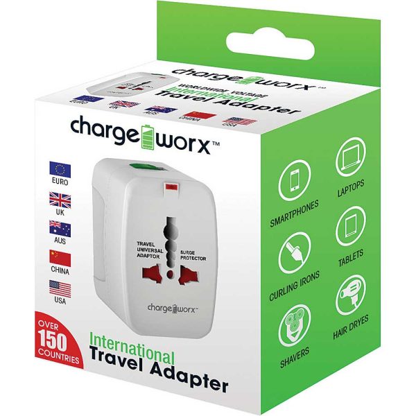 ChargeWorx International Travel Adapter - Image 2
