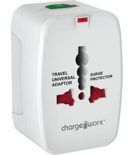 ChargeWorx International Travel Adapter