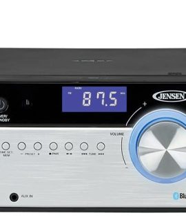 Jensen Bluetooth CD Music System with Digital AM/FM Stereo Receiver and Remote