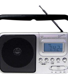 Supersonic 4 Band AM/FM/SW Radio with Digital Display