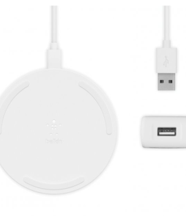 Belkin 10-Watt Boost Up Charge Wireless Charging Pad + QC 3.0 Wall Charger + Cable