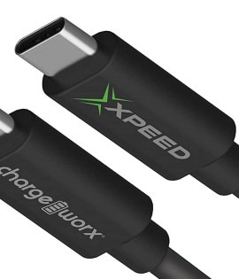 Chargeworx 6ft USB-C to USB-C Cable